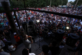 Rally in support of armed group turns into a march in Yerevan - PHOTOS